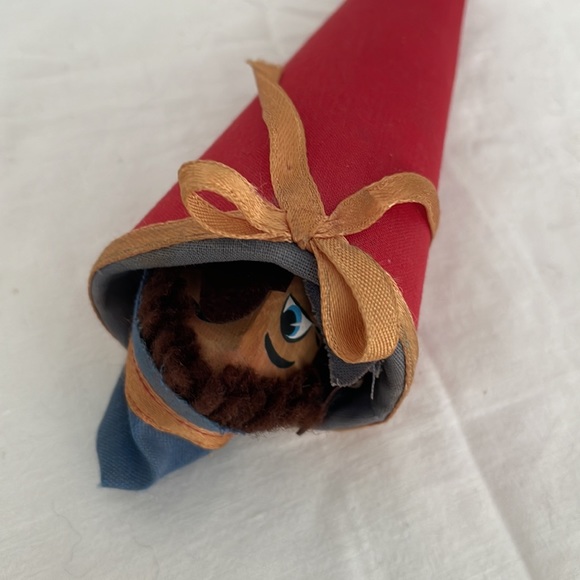 Antique German Puppet On Wood Stick - Picture 11 of 14